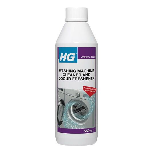 HG washing machine cleaner and odour freshener