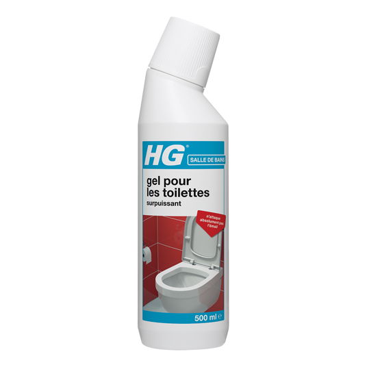 HG nettoyant superpuissant pour les toilettes