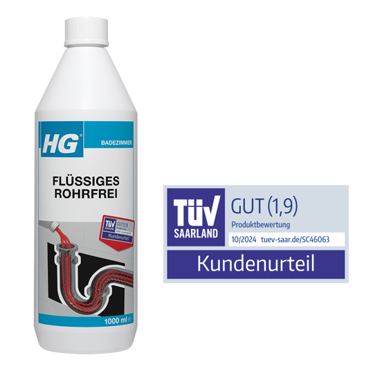 HG flüssiges Rohrfrei