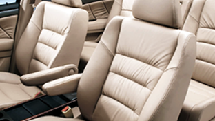 Leer Leren Interieur In Auto Boot En Caravan