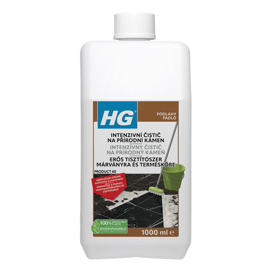 HG erős tisztítószer márványra és terméskőre