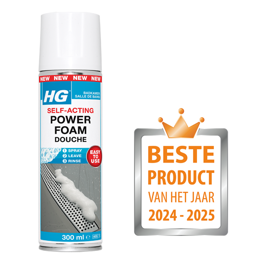 HG mousse super puissante pour la douche