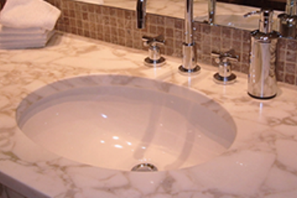 Badkamer Wastafels Van Natuursteen Marmer