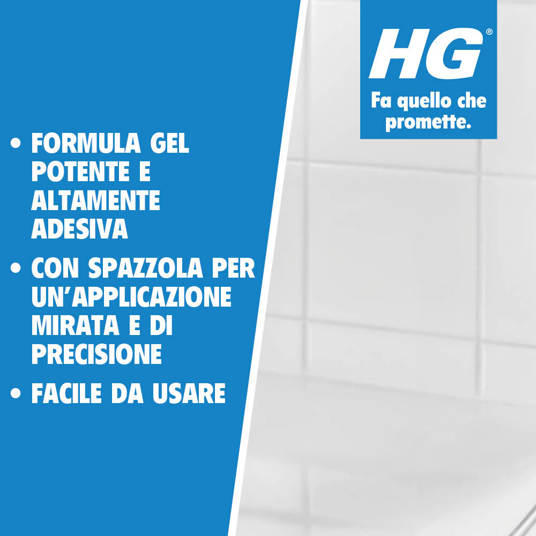 HG gel potente con spazzola per fughe