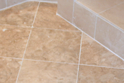 Badkamer Marmeren Wand En Vloertegels