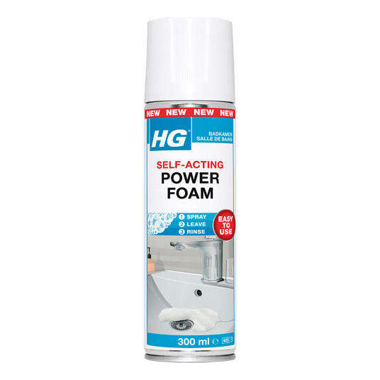 HG power foam badkamer