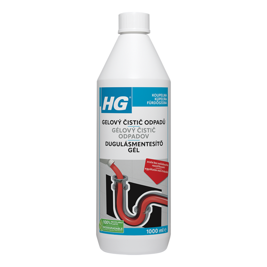 HG gelový čistič odpadů