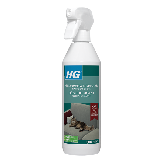 HG geurverwijderaar extreem sterk voor katten
