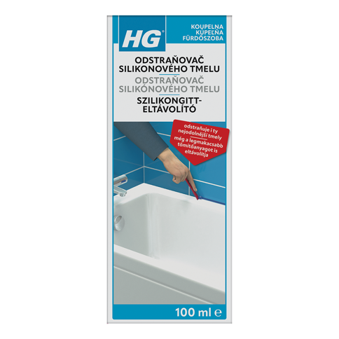 HG odstraňovač silikonového kytu