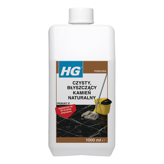 HG czysty, błyszczący kamień naturalny