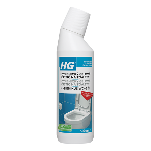 HG hygienický gelový čistič na toalety