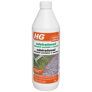 HG odstraňovač zelených povlakov a machov (koncentrát) 
