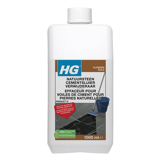 HG effaceur pour voiles de ciment pour pierres naturelles