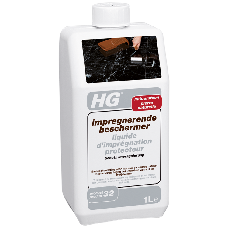 Natuursteen impregneren: Zo bescherm je een natuurstenen vloer of wand