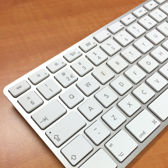 Quiere limpiar el teclado? Un teclado higiénico en 3 pasos