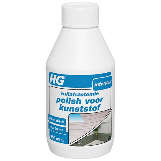 HG vuilafstotende polish voor kunststof