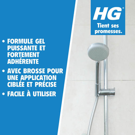 HG gel puissant brosse anti-tartre