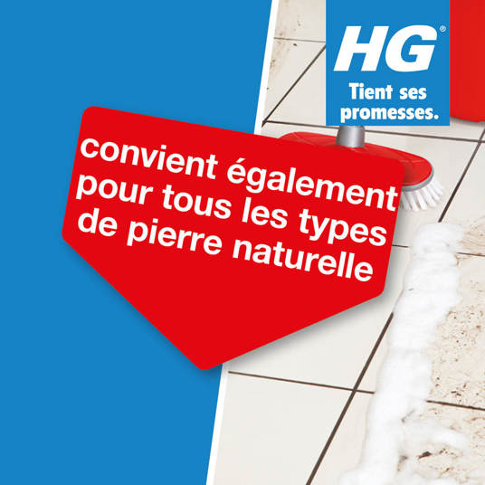 HG détergent surpuissant pour carrelages